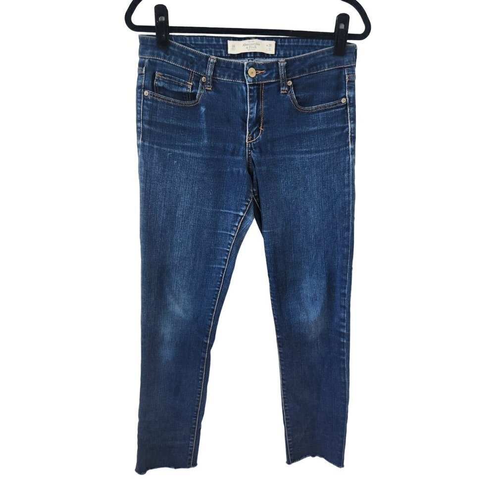 Abercrombie & Fitch The A&F Super Skinny Medium Wash Stretch Jeans Women's 6